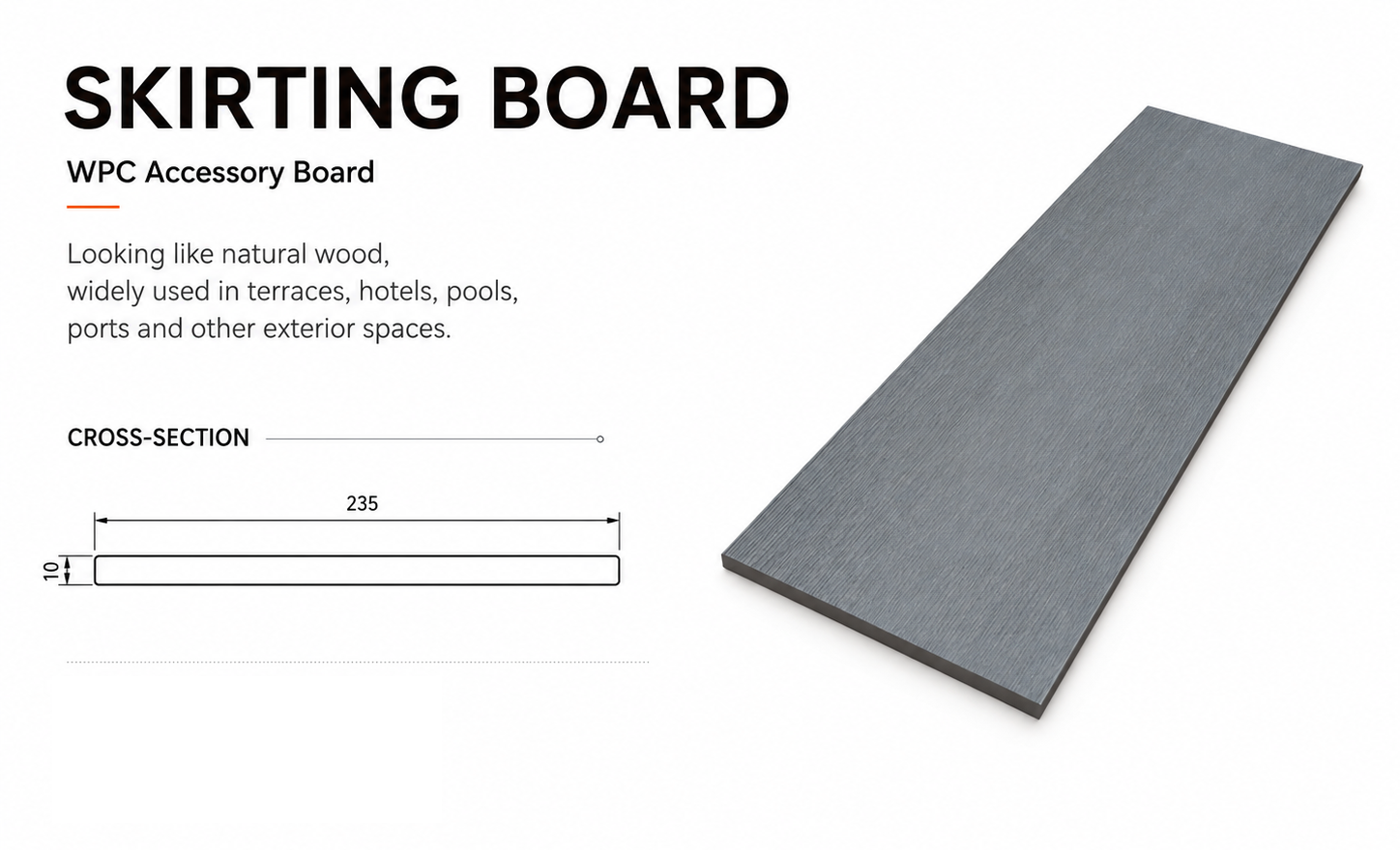 Skirting Board WPC